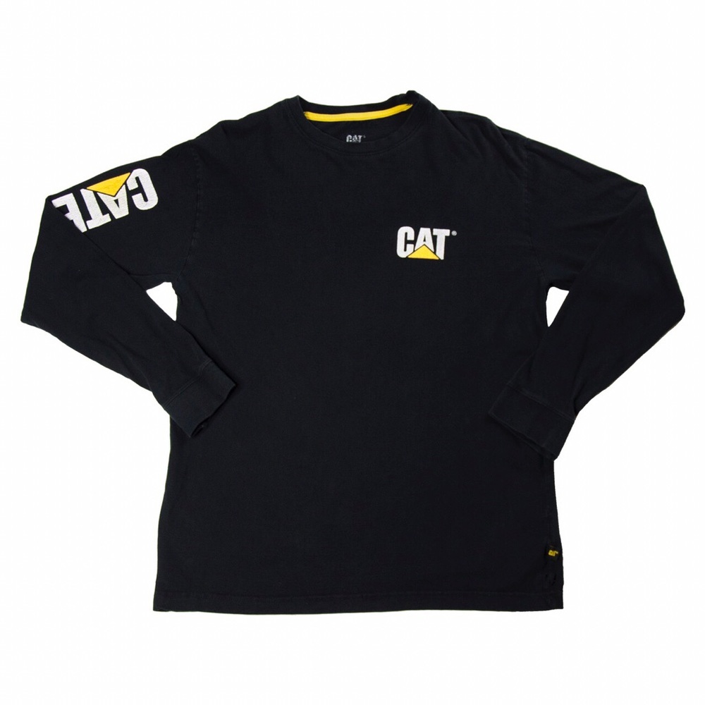 Caterpillar CAT Long Sleeve T Shirt Size M